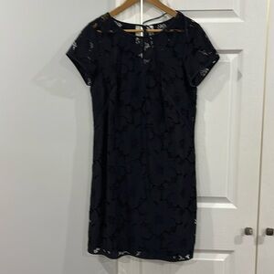 Beautiful lace Navy Blue Dress Size 6